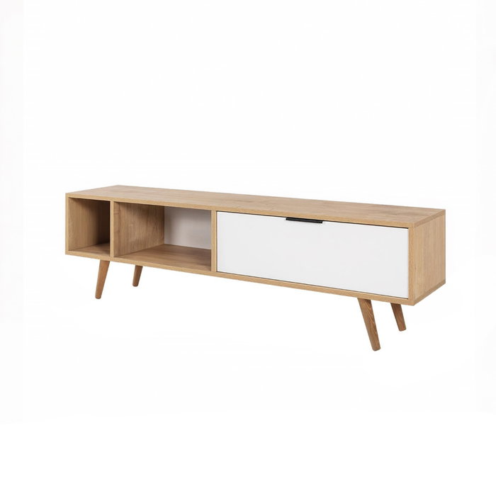 Hanah Home Venüs 3640 Soporte para TV Roble zafiro y blanco Hanah Home Venüs 3640 Soporte para TV Roble zafiro y blanco